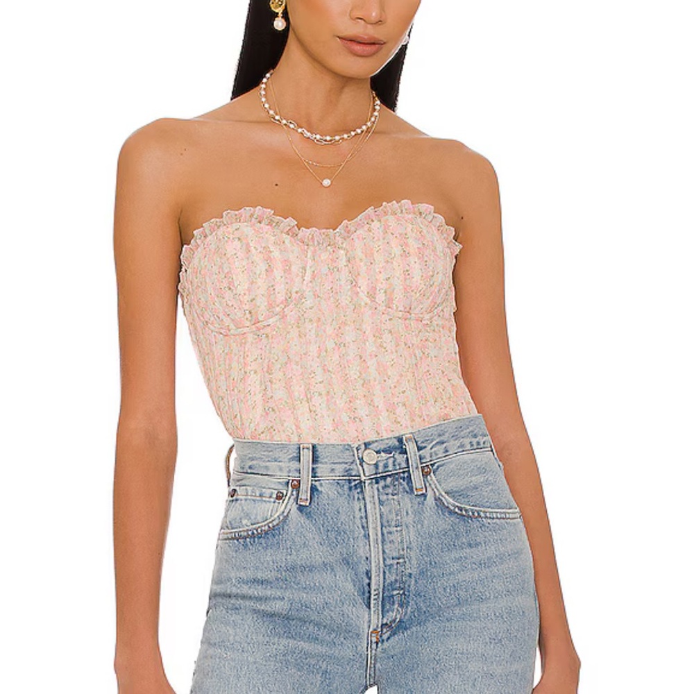 NWT Majorelle Ilaria Bustier Top M